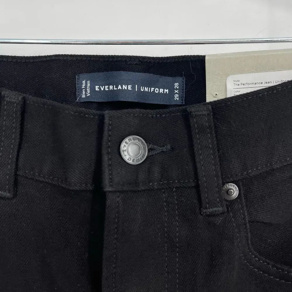 Everlane The Skinny Jean Black Men's‎ Size 29x28 NWT